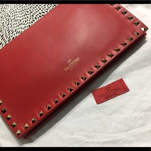 Valentino Rockstud Clutch
